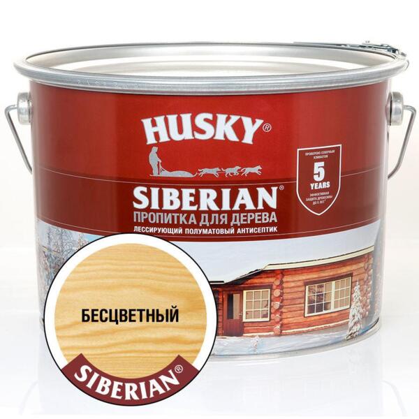 Фото Антисептик husky siberian бесцветный 9л