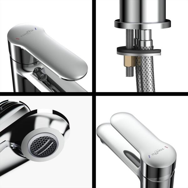 Фото Cмеситель для раковины tokito kanda tok-kan-1011