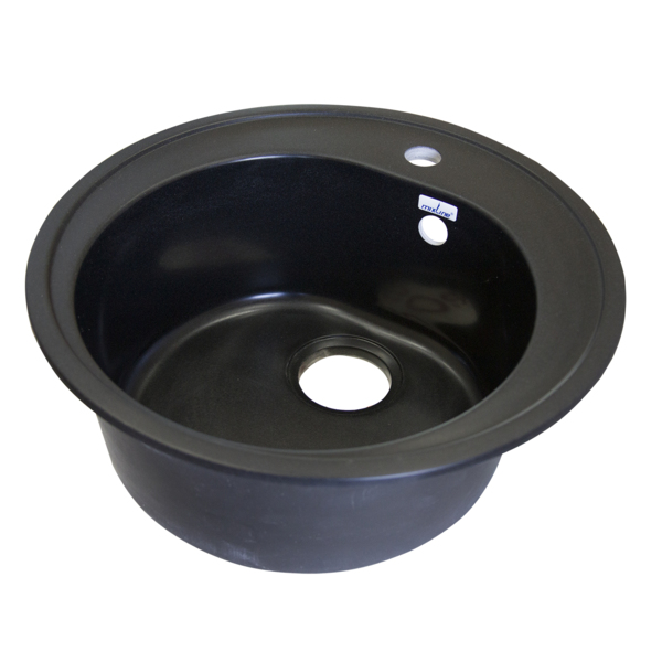 Фото Мойка кухонная искуственный мрамор mixline 50х50 547588