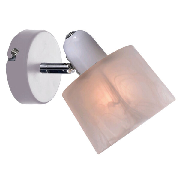 Фото Спот россвет  рс21862 wt+cr/1c е14 1х60вт ip20