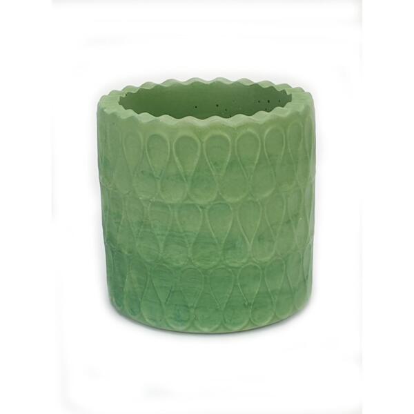 Фото Кашпо барроко vipset 0,48л зеленый