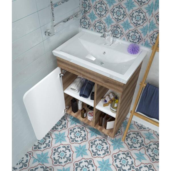 Фото Тумба nuvo 60н 1д. дуб сонома