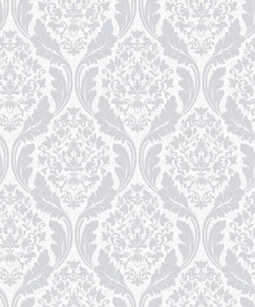 Фото Обои с11-п320 рококо-н-01 бумага 0,53*10,05м дамаск голубой