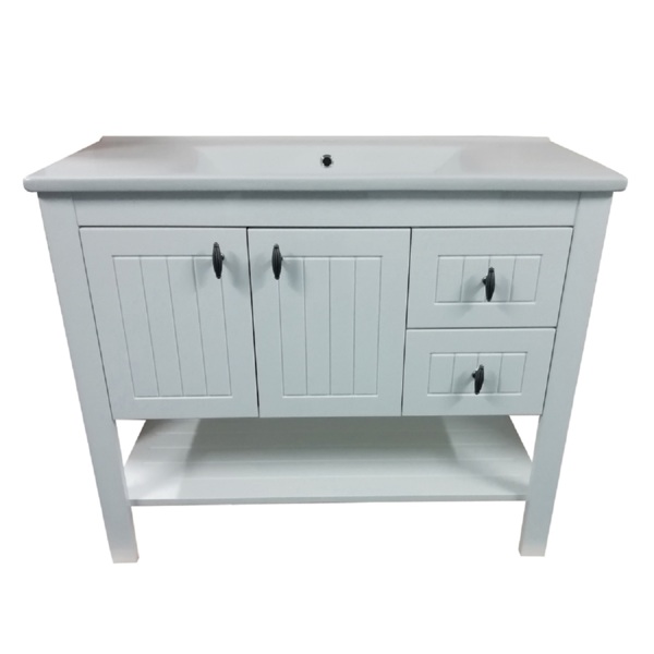 Фото Тумба напольная azario briston 100 с раковиной atria 100 cs00058283