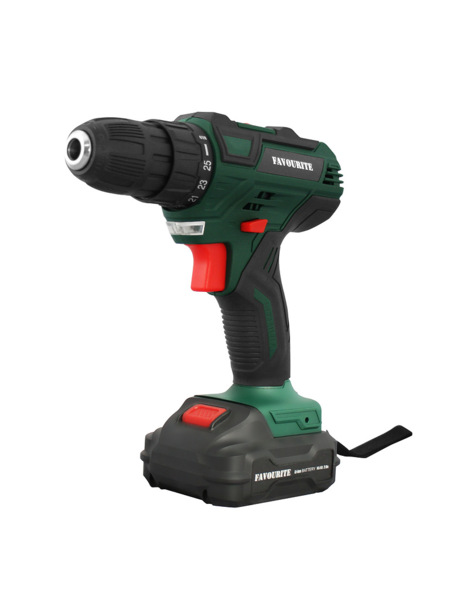 дрель аккумуляторная 144в 2ач 26нм 2 батареи кейс favourite dc 1402 promo