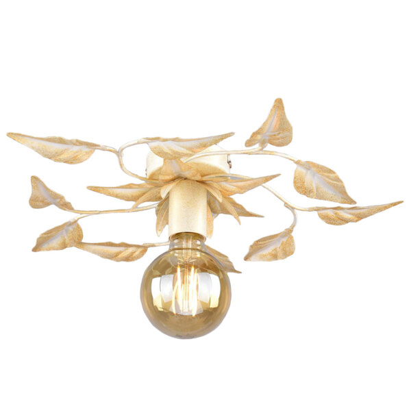 Фото Люстра потолочная россвет рс20960 wt+fg/1c е27 1x60вт ip20