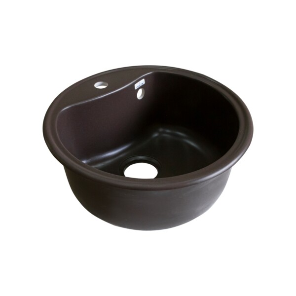 Фото Мойка кухонная искуственный мрамор mixline 49х49 547526