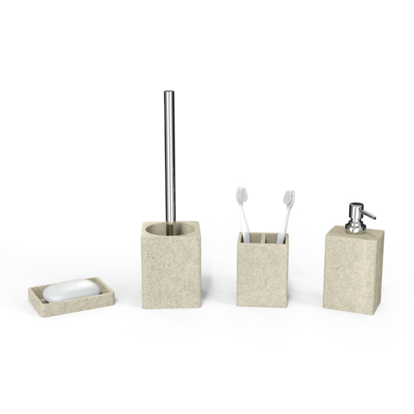 Фото Стакан настольный stone natural fora for-stn44nat