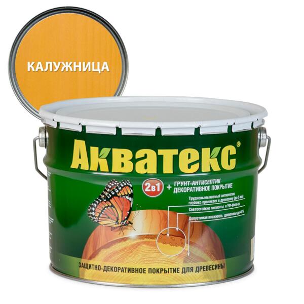 Фото Покрытие текстурное акватекс 10л калужница
