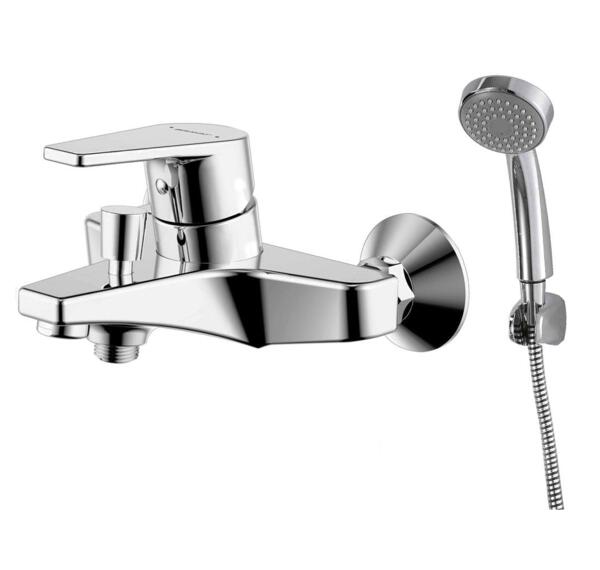 Фото Смеситель для ванны однорычажный bravat line f65299c-b-rus