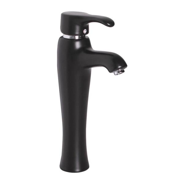 Фото Смеситель для умывальника однорычажный melana f-001cbk-m