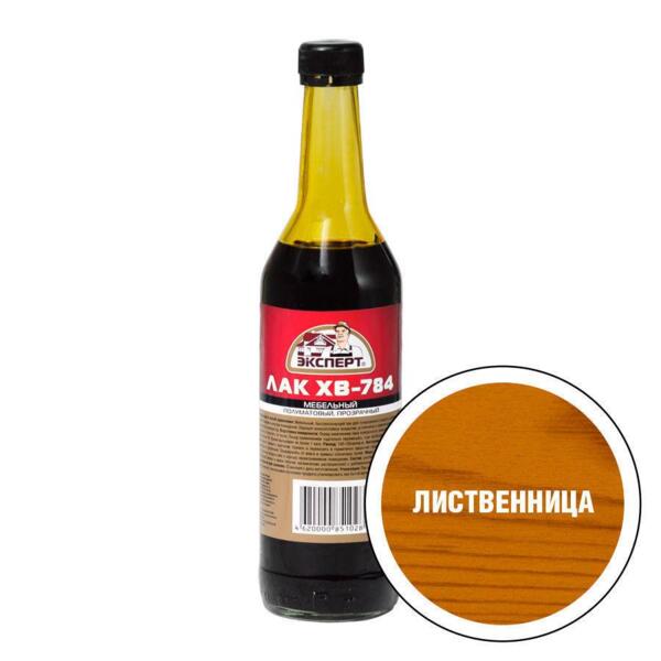 Фото Лак хв-784 эксперт лиственница 0,5л