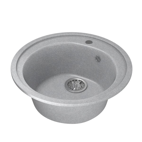 Фото Мойка кухонная искуственный мрамор mixline 50х50 533153