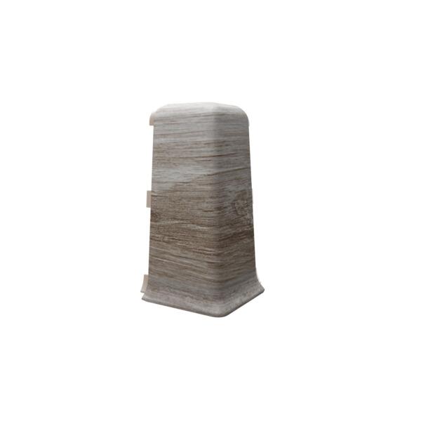 Фото Угол внешний пвх 66 мм дуб азиатский 625 vilo esquero 2 шт