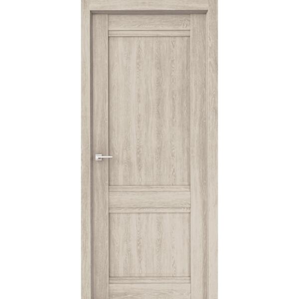 Фото Полотно дверное глухое эко сицилия дг,пвх 2000х600мм,дуб филадельфия крем