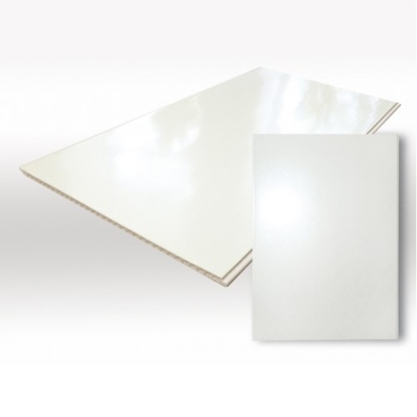 Фото Панели пвх 3000x375x9мм глянец белый