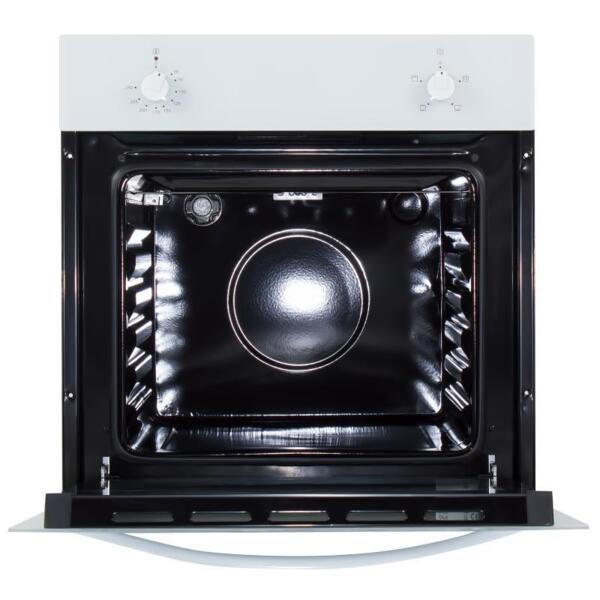шкаф духовой белое стекло ore va60w 60 см 4 функции