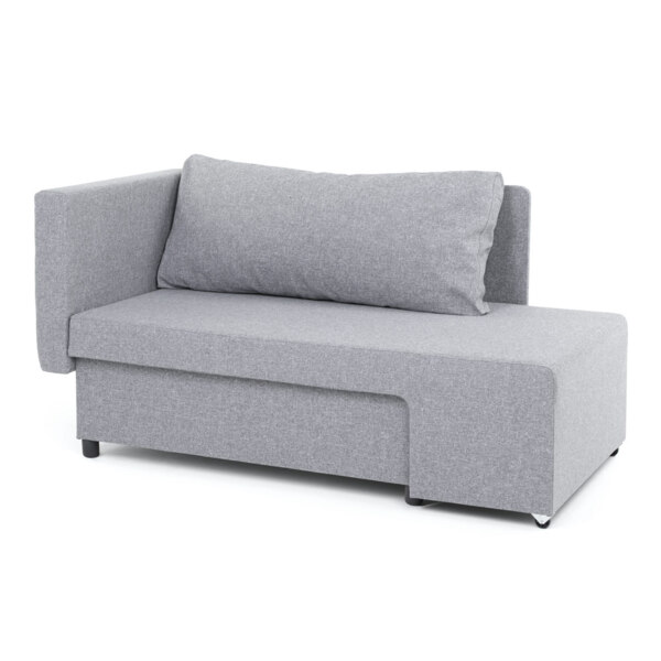 Фото Диван-кушетка фокс, серый