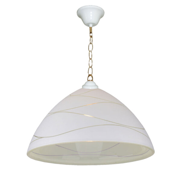 Фото Светильник подвесной россвет рс20359 wt/1p е27 ip20 белый