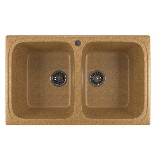 Фото Мойка кухонная искуственный мрамор mixline 49х77 525184