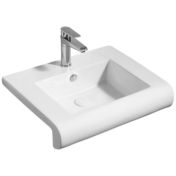 Фото Раковина подвесная azario trend 60,5х48,5х17 az-40032-605