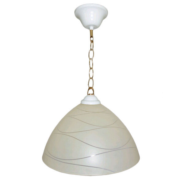 Фото Светильник подвесной россвет рс20352 wt/1p е27 ip20 белый