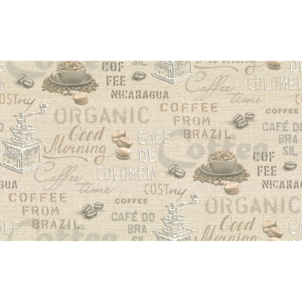 Фото Обои 10557-03 артекс кофе флизелин 1.06x10,05м кухня бежевый