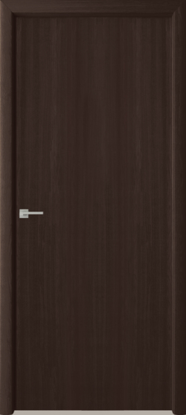 Фото Полотно дверное глухое 70x200см, ламинация, цвет венге