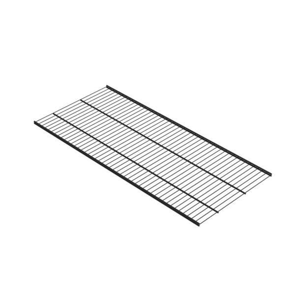 Фото Полка сетчатая 40 серия 900мм черная