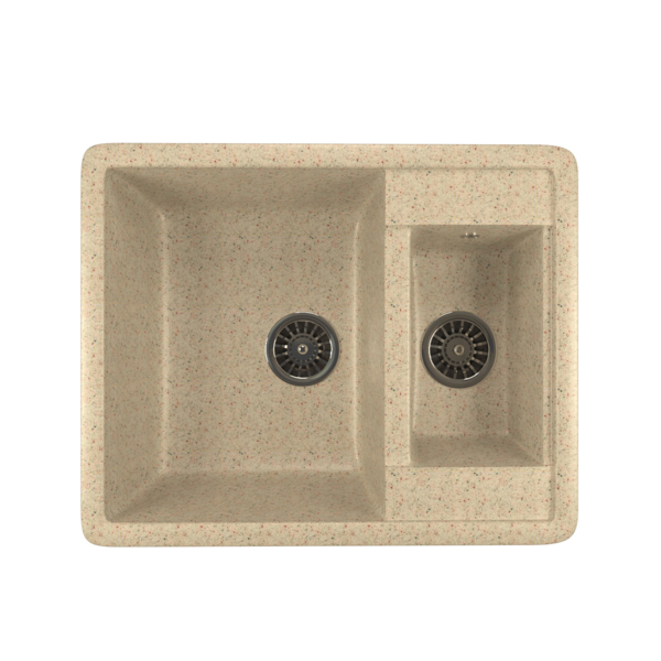 Фото Мойка кухонная искуственный мрамор mixline 49х60 525169