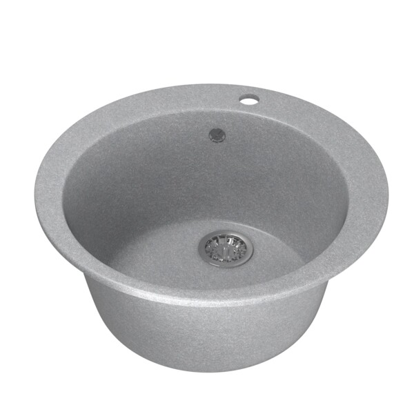 Фото Мойка кухонная искуственный мрамор mixline 49,5х49,5 533155