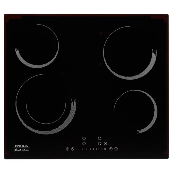 поверхность варочная электрическая orsa 60 bl krona независимая ка-00001045