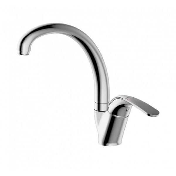 Фото Смеситель для кухни однорычажный bravat fit f7135188cp-1-rus