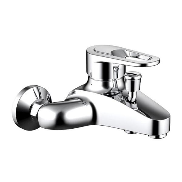 Фото Смеситель для ванны однорычажный bravat loop f6124182cp-01-rus