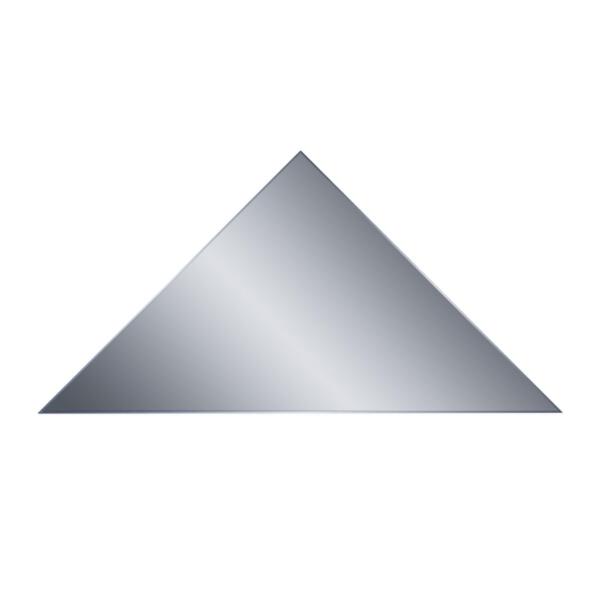 Фото Плитка зеркальная ika треугольник 200х200  еврокромка