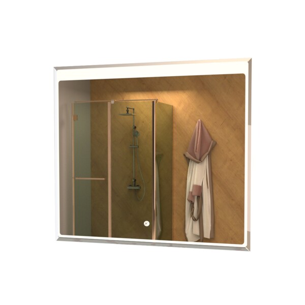 Фото Зеркало для ванной комнаты с подсветкой mixline ро 545882