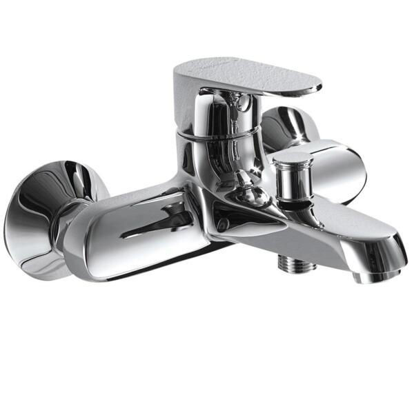 Фото Смеситель для ванны однорычажный bravat alfa f6120178cp-01