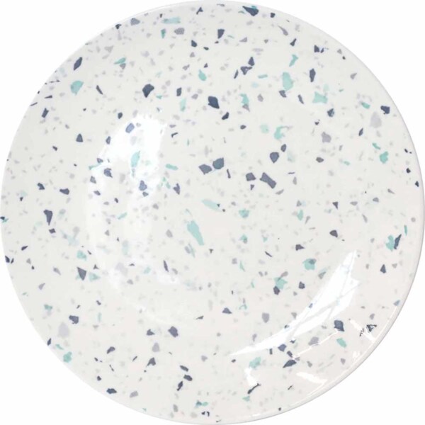 Фото Тарелка 19см terrazzo apollo фарфор серо-бирюзовый ter-33-gt