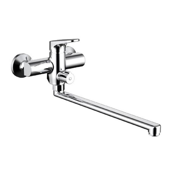 Фото Смеситель для ванны однорычажный bravat eler f6191238cp-01l-rus