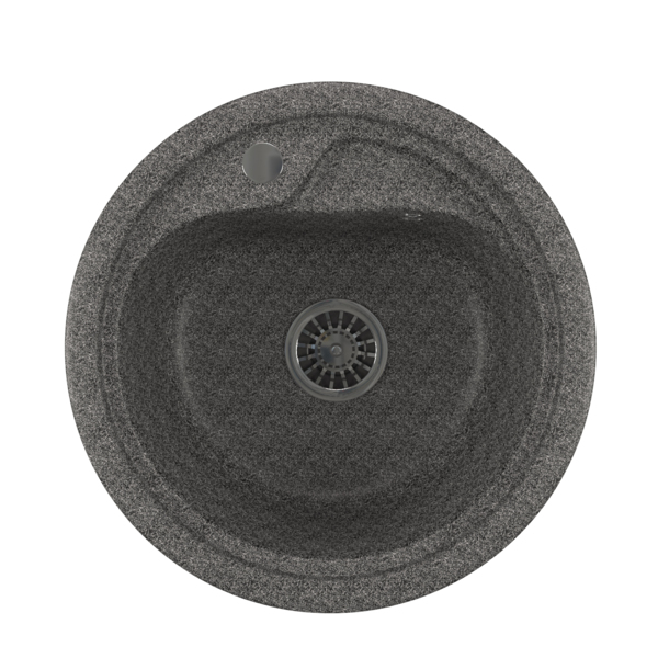 Фото Мойка кухонная искуственный мрамор mixline 44х44 525063