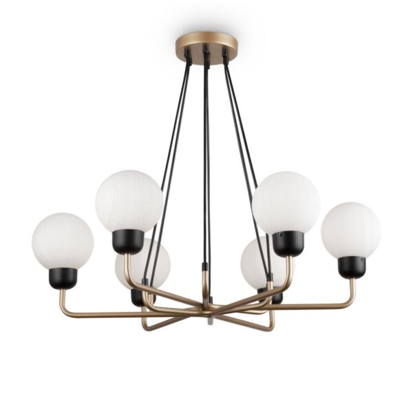 Фото Люстра freya venetti fr5114pl-06g золото