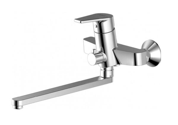 Фото Смеситель для ванны однорычажный bravat line f65299c-lb-rus