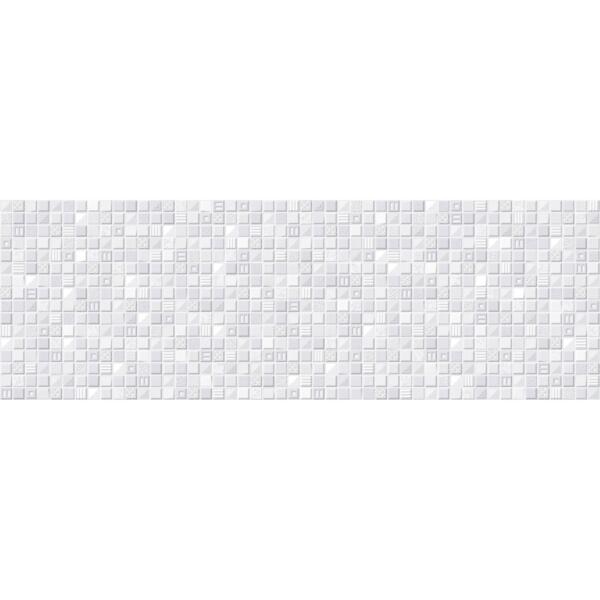 Фото Плитка настенная glass blanco белый 25x75 904131