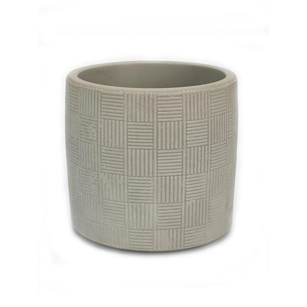 Фото Кашпо кантри vipset 0,66л серый