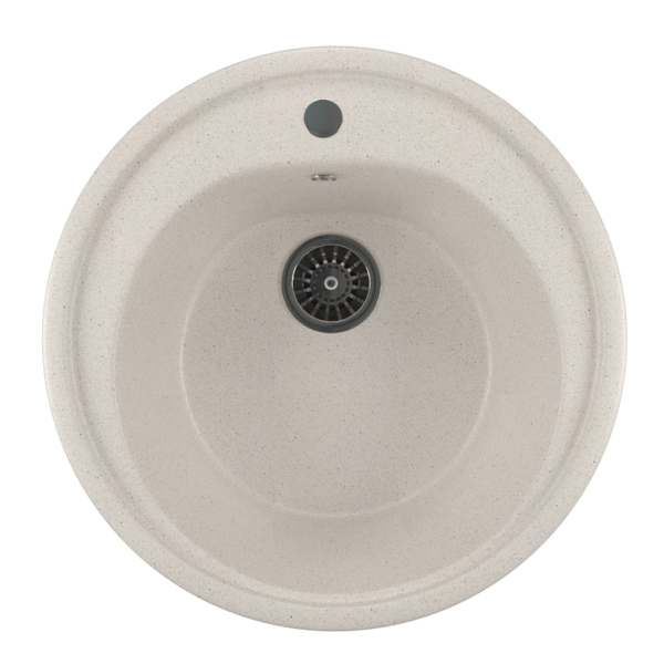 Фото Мойка кухонная искуственный мрамор mixline 50х50 525075