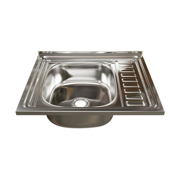 Фото Мойка кухонная нержавеющая сталь mixline 50х60 538192
