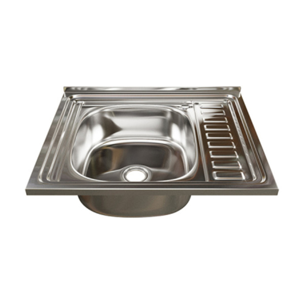 Фото Мойка кухонная нержавеющая сталь mixline 50х60 538194