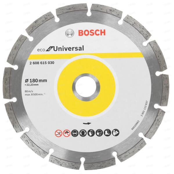 Фото Диск алмазный 180мм*22,2мм сегмент, bosch 2608615030