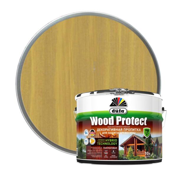 Фото Антисептик dufa wood protect дуб 10л
