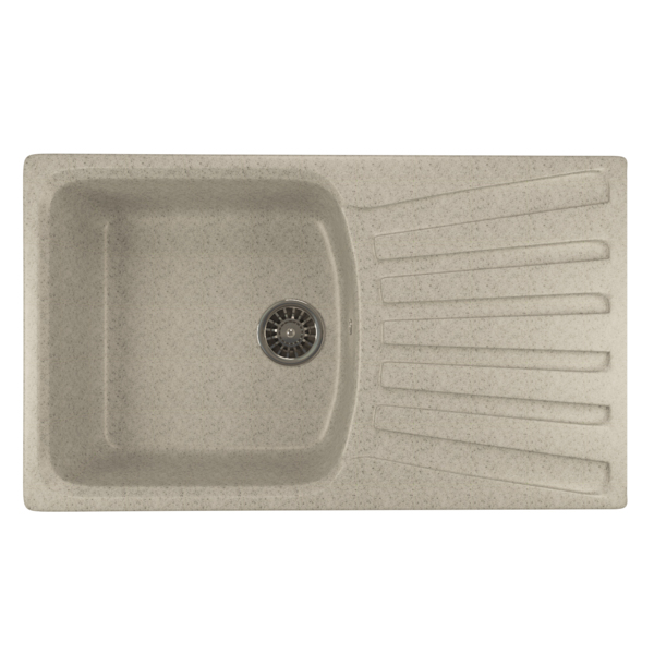 Фото Мойка кухонная искуственный мрамор mixline 48х83 525158